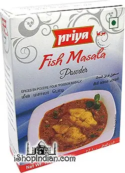 Priya Fish Masala Powder 3.5Oz