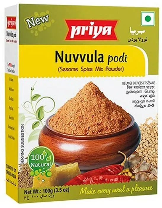 Priya Nuvvula Podi - Sesame Spice Mix Powder 3.5Oz