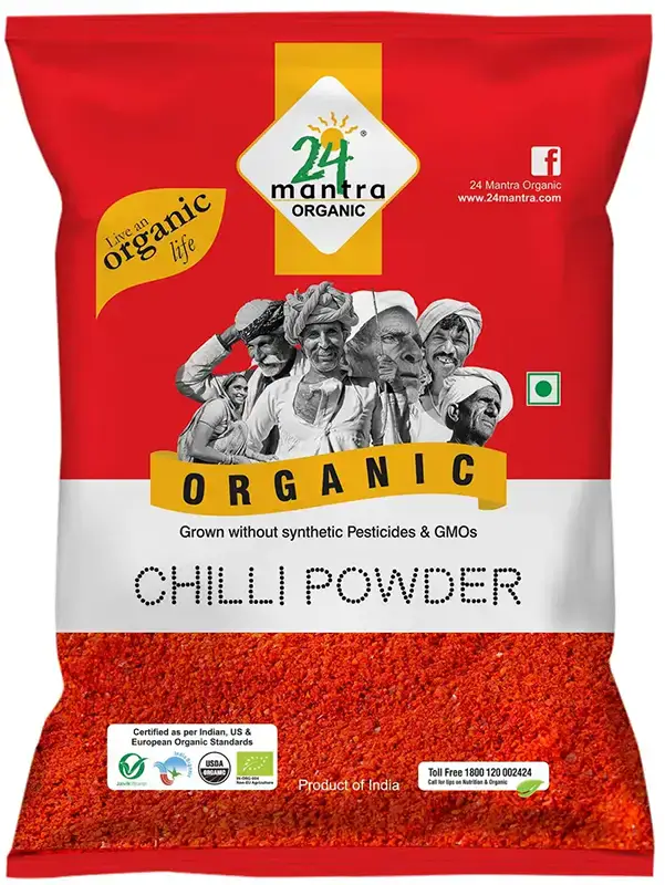 24 Mantra Organic Chili Powder 7Oz