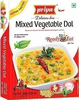 Priya Mixed Vegetable Dal (ready-to-eat) 10.6Oz