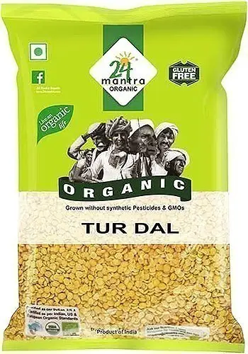 24 Mantra Organic Toor Dal 4Lbs