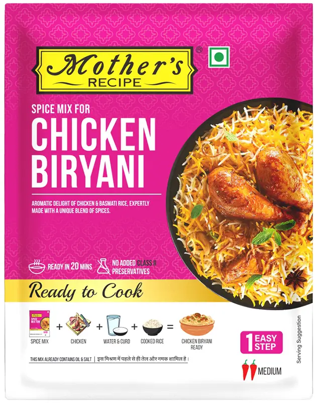 Mother's Recipe Chicken Biryani Mix 100Gm