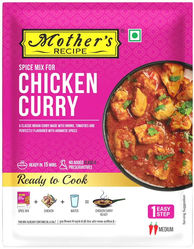 Mother's Recipe Chicken Curry Mix 80Gm