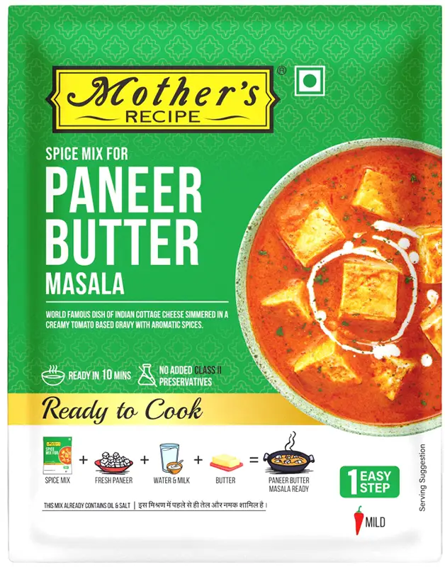 Mother's Recipe Paneer Butter Masala Mix 75Gm