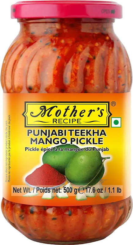 Mother's Recipe Punjabi Teekha Mango Pickle 500Gm