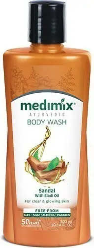 Medimix Ayurvedic Body Wash - Sandal With Eladi Oil - For Clear Glowing Skin 300Ml