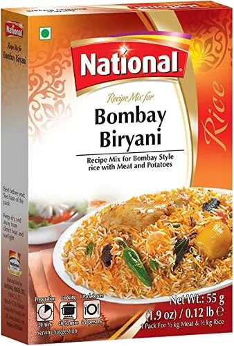 National Bombay Biryani Spice Mix 55Gm