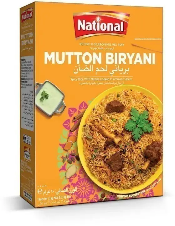 National Mutton Biryani Spice Mix 39Gm