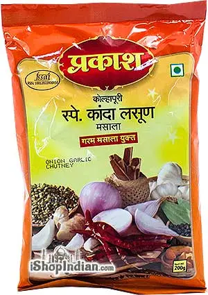 Prakash Onion Garlic Chutney (kanda Lasoon Masala) 7Oz