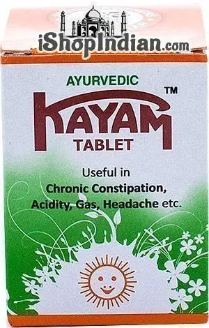 Kayam Churna Tablets (ayurvedic Medicine) 1Each