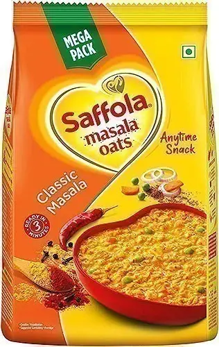 Saffola Masala Oats - Classic Masala (super Saver Pack) 500Gm