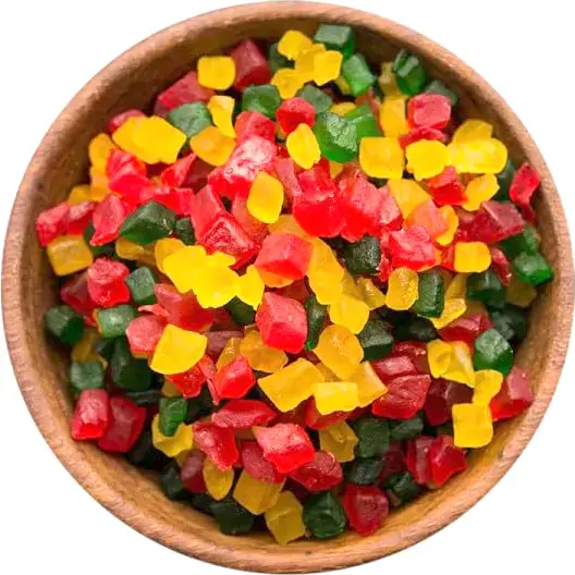 Tutti Frutti Mix (colored Papaya Pieces) 1Pack