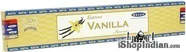 Satya Supreme Vanilla Incense 15Gm