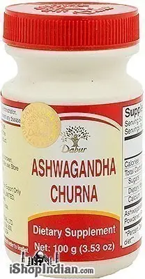 Dabur Ashwagandha Churna (powder) 120Gm