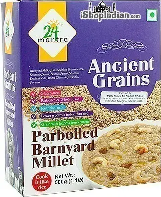 24 Mantra Ancient Grains Pearled Barnyard Millet 500Gm