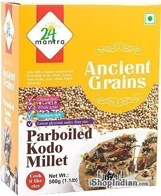24 Mantra Ancient Grains Pearled Kodo Millet 500Gm