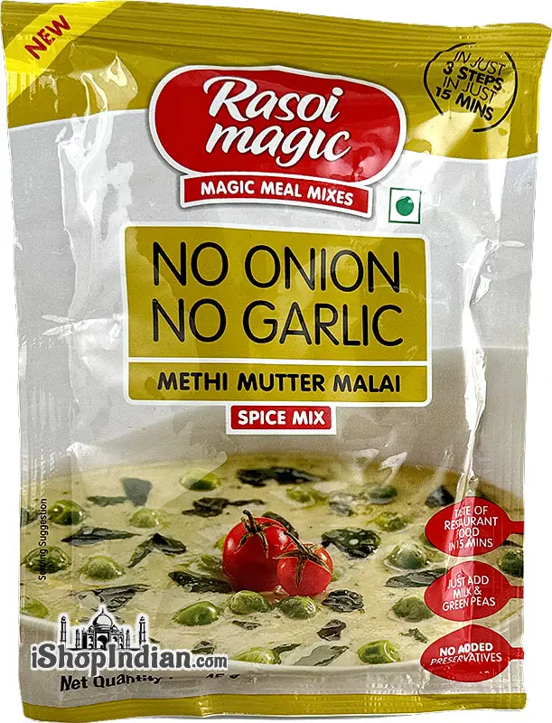 Rasoi Magic Mix Methi Mutter Malai (no Onion  No Garlic) 50Gm