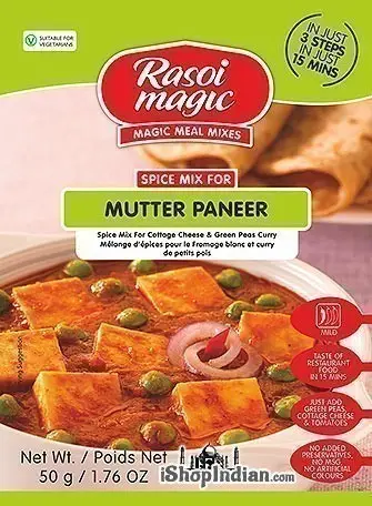 Rasoi Magic Mutter Paneer Mix 50Gm