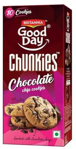 Britannia Good Day Choco Chunkies Cookies 100Gm