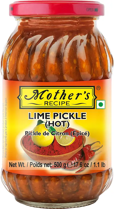 Mother's Recipe Lime Pickle (hot) 500Gm