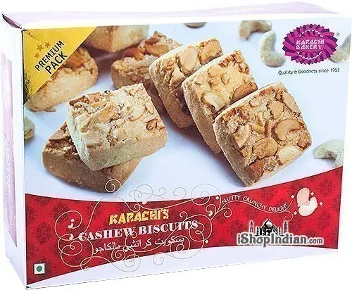Karachi Bakery Cashew Biscuits 400Gm