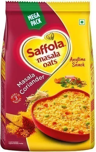 Saffola Masala Oats - Masala & Coriander (super Saver Pack) 500Gm