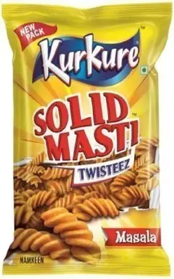 Kurkure Solid Masti Twisteez - Masala 80Gm