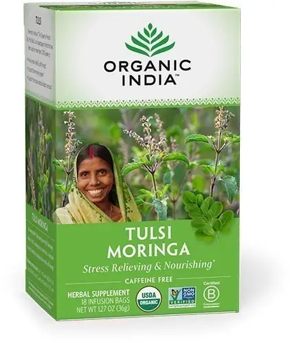 Organic India Tulsi Moringa Tea 1Pack