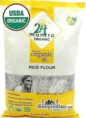 24 Mantra Organic Rice Flour 4Lbs