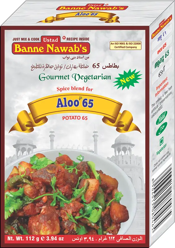 Ustad Banne Nawab's Aloo 65 Spice Mix 1Pack