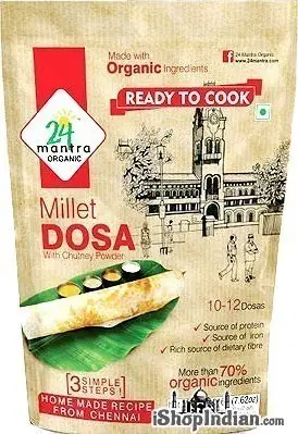 24 Mantra Organic Millet Dosa Mix 0.51Lbs