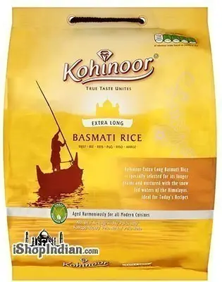 Kohinoor Extra Long Basmati Rice (gold) 10Lbs
