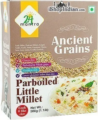 24 Mantra Ancient Grains Pearled Little Millet 1.1Lbs