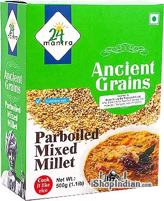 24 Mantra Ancient Grains Pearled Mixed Millet 500Gm