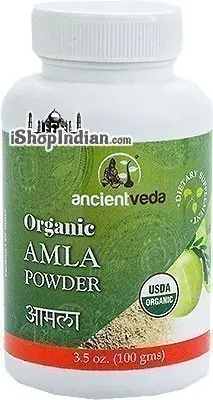 Ancient Veda Organic Amla Powder 3.5Oz
