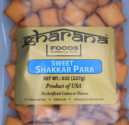 Gharana Foods Sweet Shakkar Para 227Gm