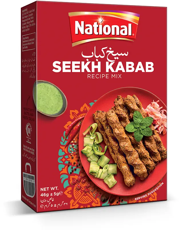 National Seekh Kabab Spice Mix 50Gm