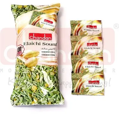 Chandan Elaichi Sounf - Cardamom Fennel Mouth Freshener Sachets 1Pack