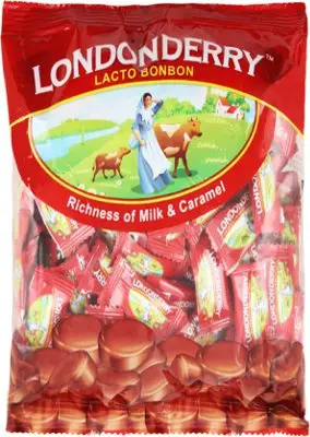 Parle Londonderry - Lacto Bonbon - Caramelised Milk Candy 100Gm