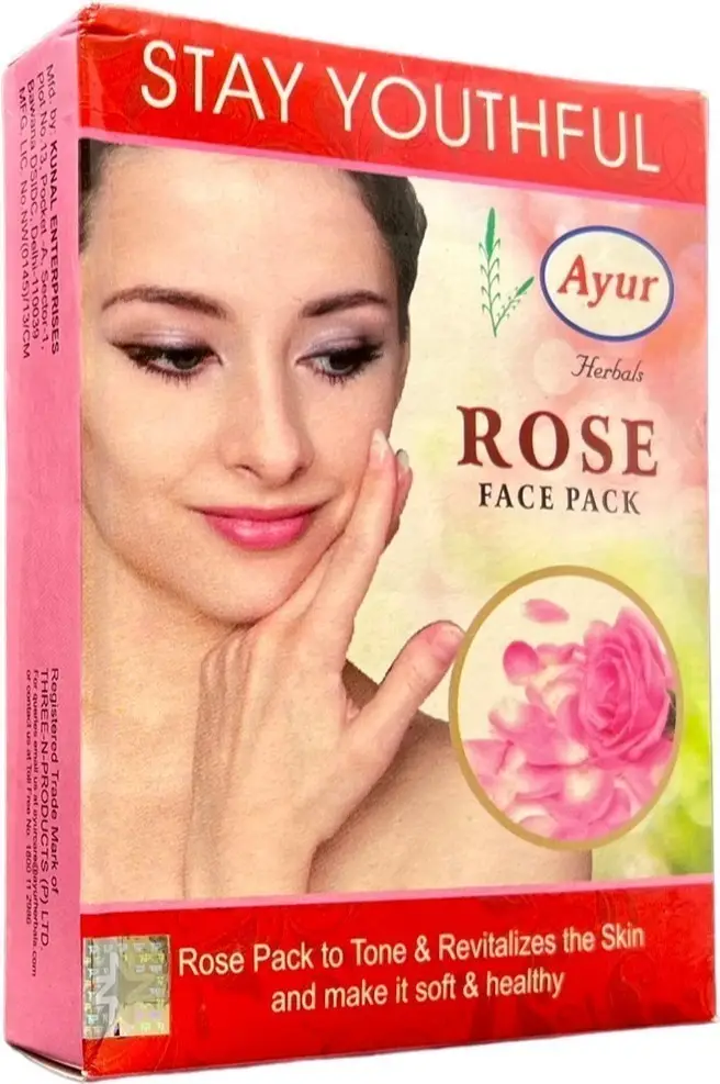 Ayur Rose Face Pack 100Gm