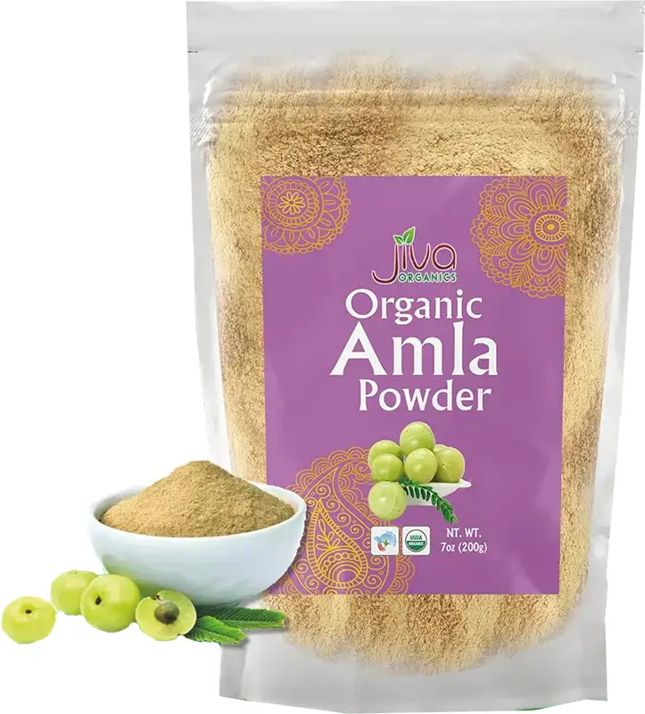 Jiva Organics Amla Powder 7Oz