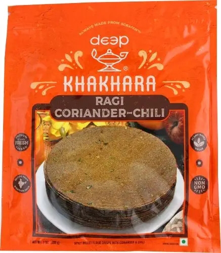 Deep Khakhara - Ragi Coriander-chili 200Gm