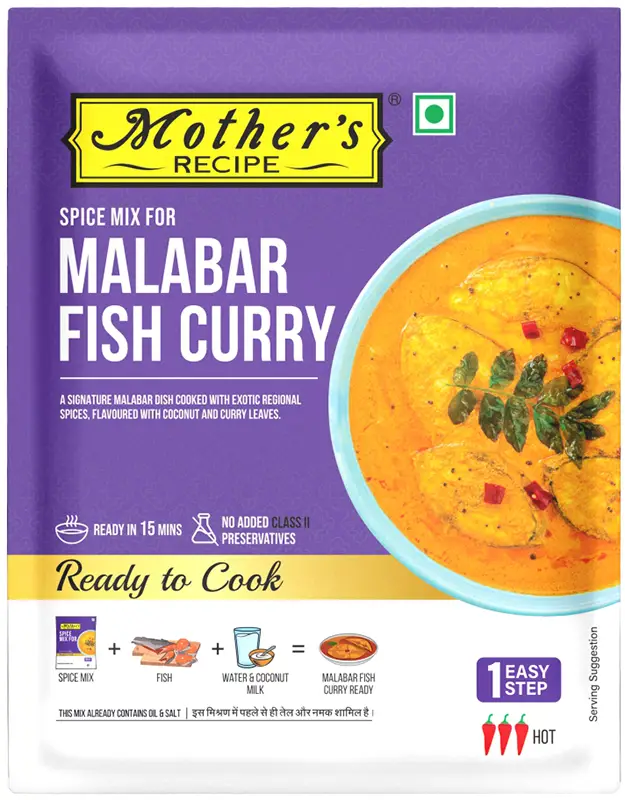Mother's Recipe Malabar Fish Curry Mix 100Gm