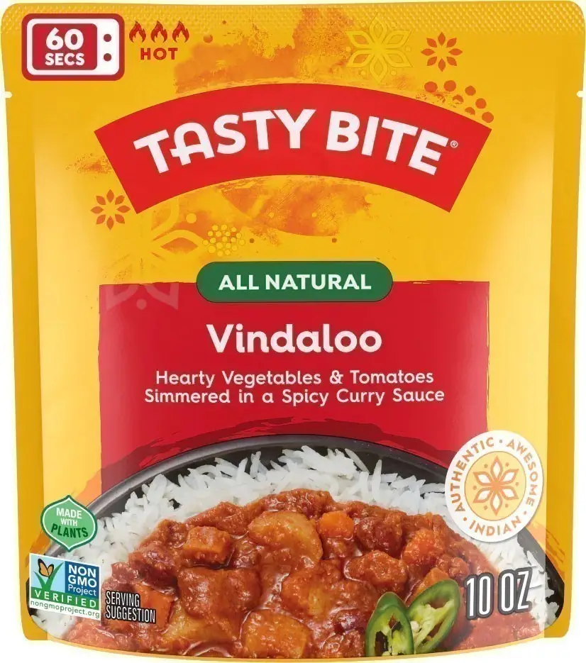 Tasty Bite Indian Vindaloo - Hot & Spicy (ready-to-eat) 1Pack
