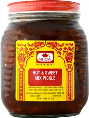 Nirav Hot & Sweet Mix Pickle 1Pack