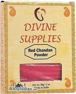 Divine Supplies Red Chandan Powder 1Oz