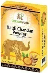 Ancient Veda Haldi Chandan Powder 1Oz