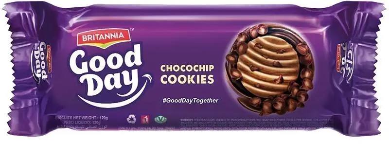 Britannia Good Day Chocochip Cookies 120Gm