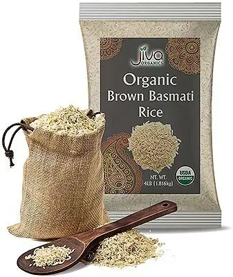 Jiva Organics Brown Basmati Rice 1Pack