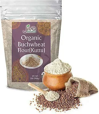 Jiva Organics Buckwheat (kuttu) Flour 2Lbs